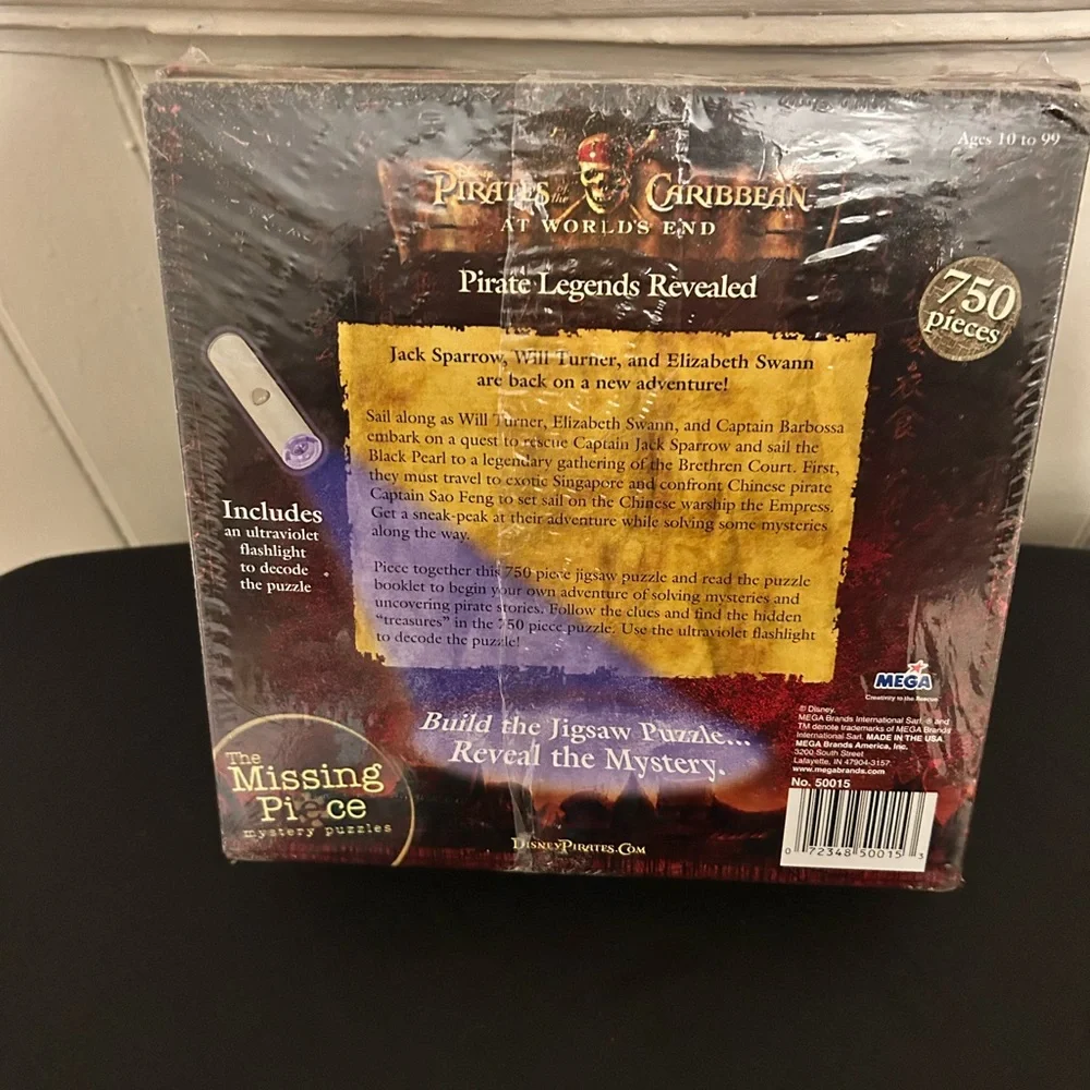 Pirates of the Caribbean At Worlds End -750 Pc Puzzle/NIB